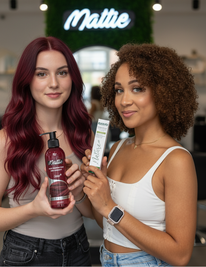 Mattie Turquoise - Vegane Semi-permanente Direktziehende Coloration Haarfarbencreme 210 ml