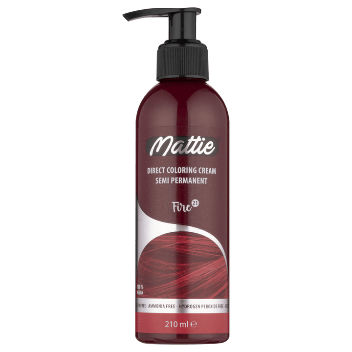Mattie Fire - Vegan Semi-Permanent Direct Dye Hair Color Cream 210 ml