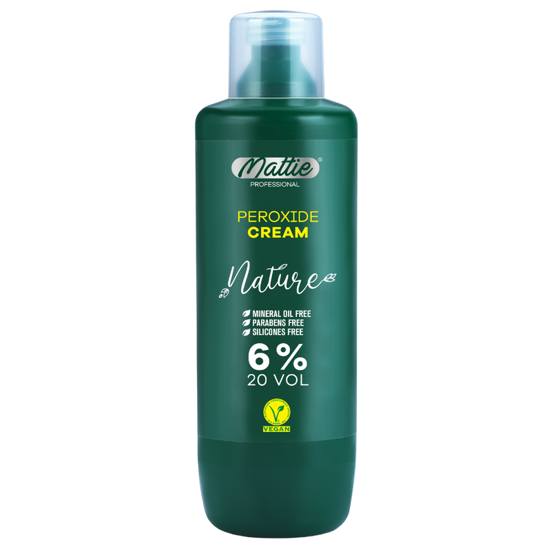 Mattie Professional Nature - 6% (20 VOL) Peroxide Cream Vegan 1000ml
