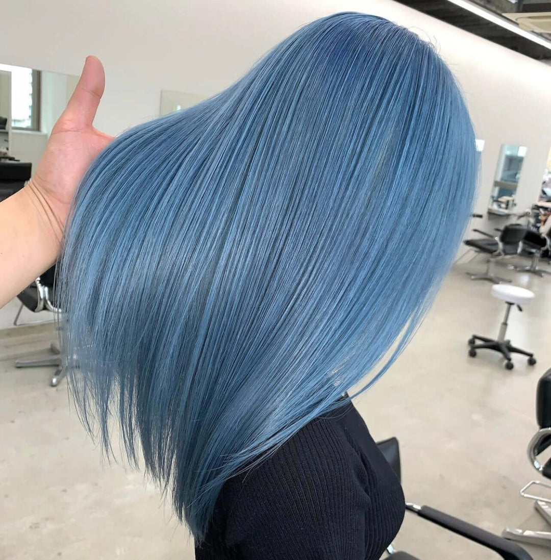 Mattie Denim Blue - Vegane Semi-permanente Direktziehende Coloration Haarfarbencreme 210 ml