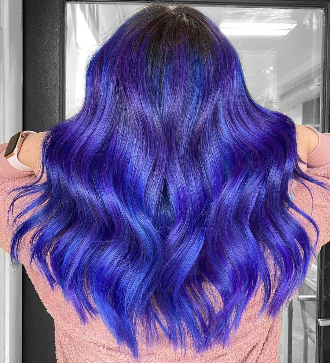 Mattie Midnight Blue - Vegane Semi-permanente Direktziehende Coloration Haarfarbencreme 210 ml