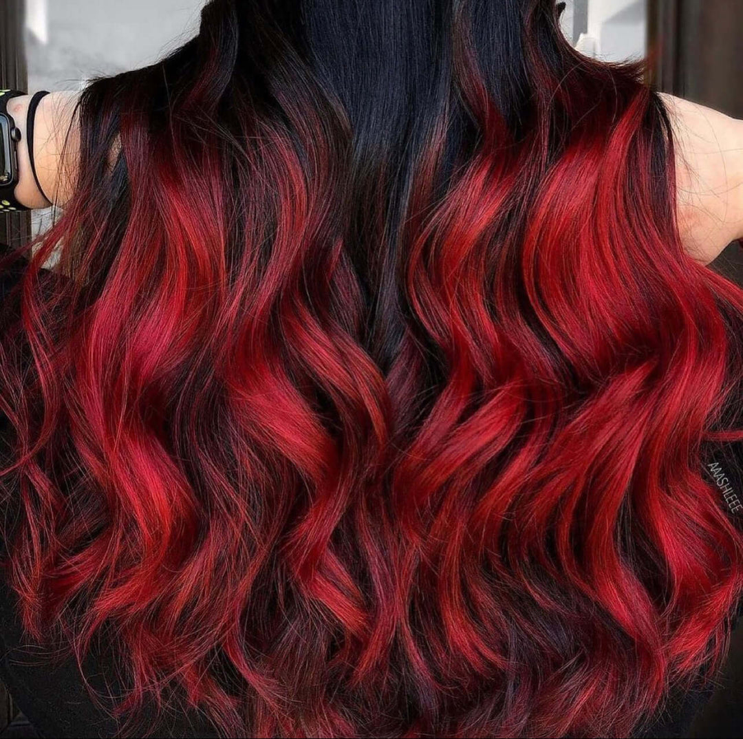 Mattie Coral Red - Vegan Semi-permanente Direktziehende Coloration Haarfarbencreme 210 ml