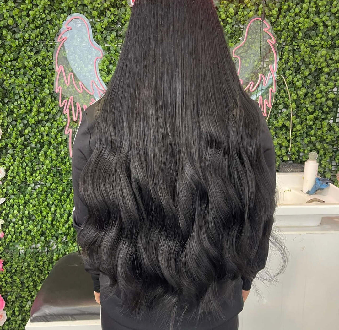 Mattie Jet Black - Vegan Semi-permanente Direktziehende Coloration Haarfarbencreme 210 ml